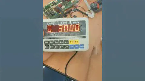 Kalibrasi indikator CAS CI - 200A