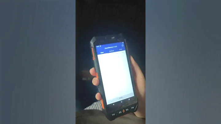 android data collection terminal Identify and count products by reading barcodes or qr codes