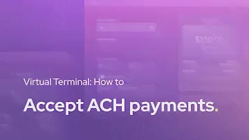 How to take ACH payments with Helcim Virtual Terminal