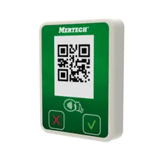 Mertech Mini с NFC (Белый/зеленый, арт. 2135) терминал оплаты СБП