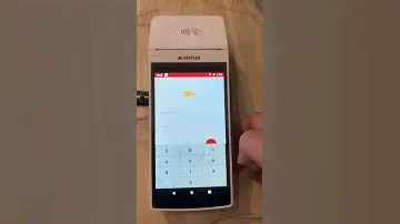 Castles Technology . SATURN1000 Android POS Terminal . Card terminal setting wifi connect