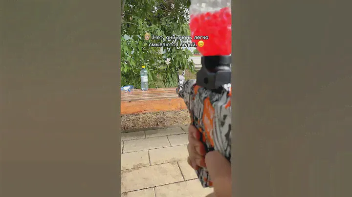 Новый орбизный автомат!🔫🥳 | ссылка на магазин в комментариях🧊⚡️#IceGlock #OrbeezGun #toy #stikers