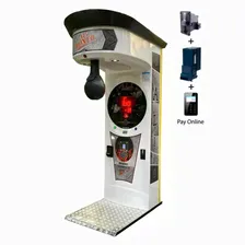 Силомер-груша "Ali-Boxer" FLAT SCREEN HIGHT MEDIUM + Pay Online (купюроприемник + монетоприемником + терминал онлайн платежей Pay Online)