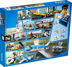 Конструктор Пассажирский терминал аэропорта, аналог Lego Сити 60104