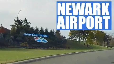 Newark Airport drive: From US1/9 to Terminal C parking lot and out