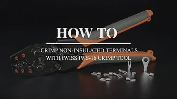 IWS-16 NON-INSULATED TERMINAL CRIMP TOOL