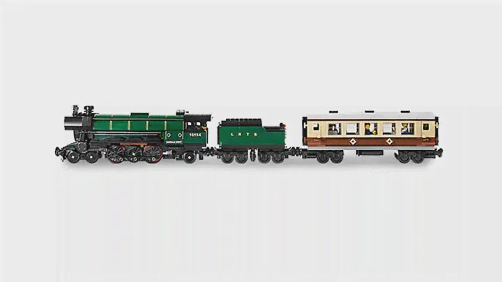 Конструктор LEPIN 21005 Поезд «Изумрудная ночь» | аналог Lego City 10194