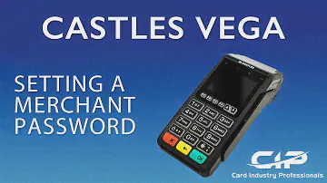 Castles Vega -  Setting a merchant password