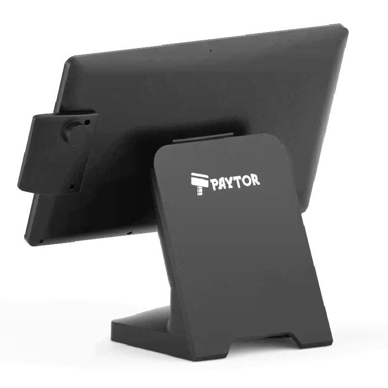 Сенсорный терминал PayTor Jay, 15,6”, Celeron J3355, DDR3 4 ГБ, SSD 128 ГБ, Черный, Ридер, Windows 10 IoT 561N00-334P-B11x-1