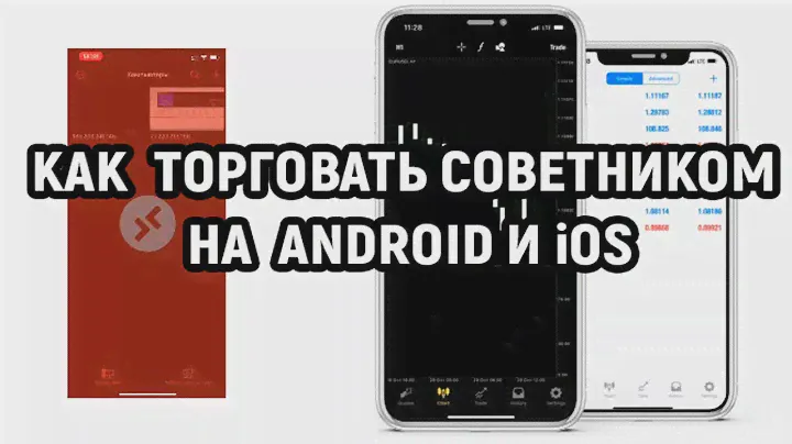 Как торговать советником используя Android или iOS. Как использовать терминал МТ4 на телефоне