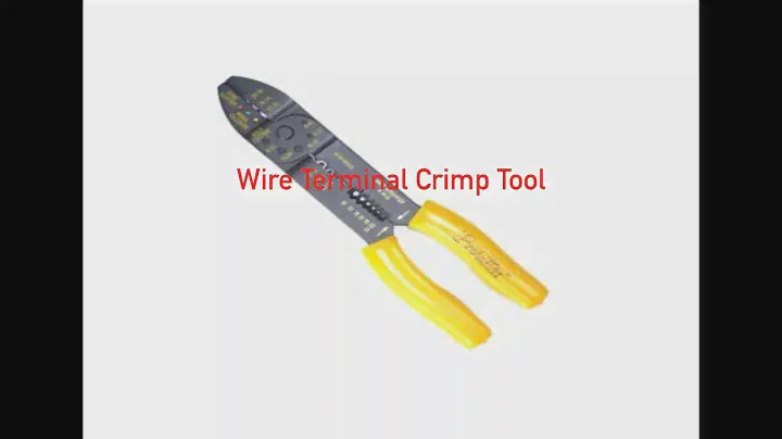 Wire Terminal Crimp Tool P#93-100-400