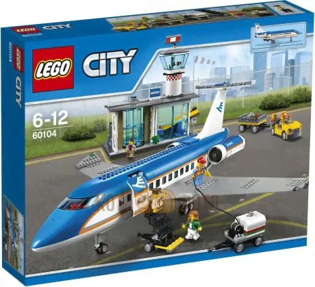 Конструктор Lego Город Пассажирский терминал аэропорта 60104-0