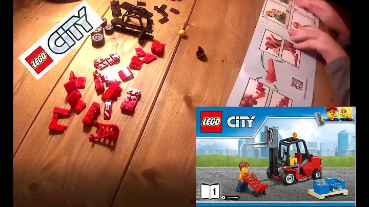 Lego City Forklift 60169 - Assembly