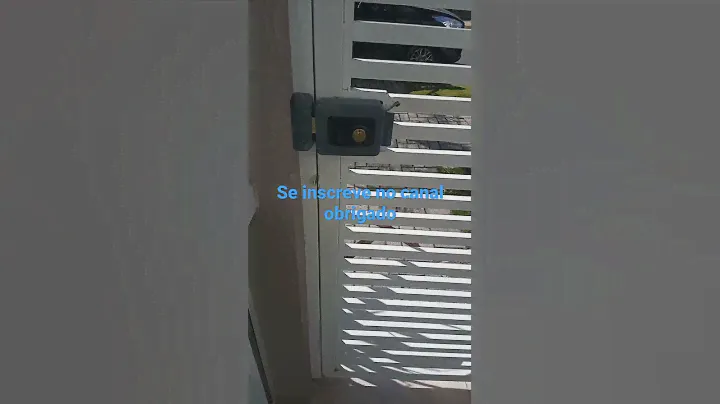 MELHOR FORMA DE AUTOMATIZAR O PORTÃO SOCIAL