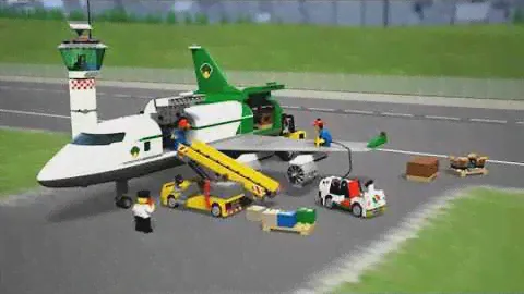 Lego City Грузовой терминал